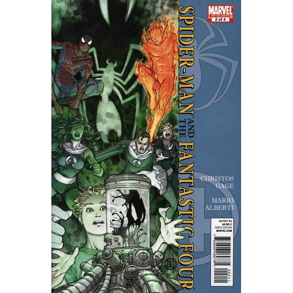 Spider-Man/Fantastic Four #2 VF ; Marvel Comic Book