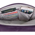 thumbnail image 5 of Travelon Anti-Theft Classic North/South Crossbody Bag, One Size, Purple, 5 of 7