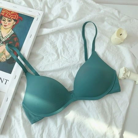 

Women Seamless Push Up Bra Brassiere Wireless Underwear Adjustable Bralette