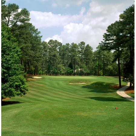 Golf course at Pinehurst Resort Pinehurst Moore County North Carolina USA Poster