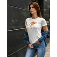 thumbnail image 2 of Cool Watercolor Kangaroo T-Shirt Women -Image by Shutterstock, Female XX-Large, 2 of 4