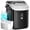 Black, variant on Antarctic Star Nugget Ice Maker Countertop,35Lbs/24H Portable Pebble Ice Maker with Chewable Pellet ice,First Ice in 7 Mins,Self-Cleaning Electric Ice Machine for Home,Office(Stainless Steel)