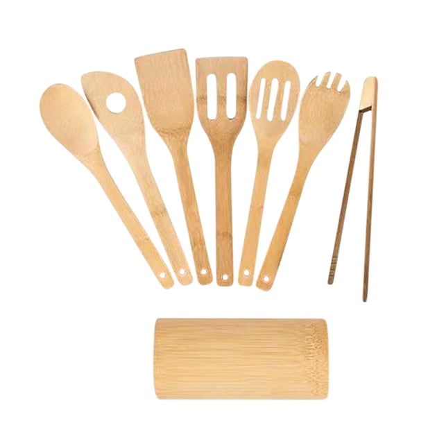 Non Stick Cookware Set,8 Piece Set Non Stick Kitchen Utensils with Long Handle Spatulas and Spoons for Cooking