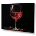 thumbnail image 2 of Designart "Glowing Garnet I" Wine Wall Art Prints, 2 of 7