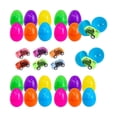 thumbnail image 4 of Huevos de Pascua prellenados Divertidos huevos prellenados para huevos de Pascua Juegos Regalos de fiesta 24 piezas, 4 of 9