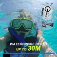 thumbnail image 3 of Waterproof Housing Case for Insta360 GO 3S, Go 3 Underwater Dive Protective Shell 30M/98ft with Bracket Accessories, 3 of 7