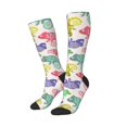 thumbnail image 2 of Balery Cute Chameleons Fun Novelty Socks Men'S Women'S Crew Socks Funny Crazy Novelty Socks Quirky And Cool Socks, 2 of 9