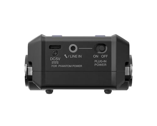 Zoom EXH-6E Dual XLR/TRS Combo Input Capsule for H6essential Portable Recorder, Black
