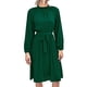 thumbnail image 3 of Vestido de mujer, vestido de color sólido, mangas raglán redondas, vestido elegante, resistente y duradero, 3 of 7