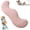 Pink, variant on Pea Pod Body Pillow for Side Sleeper – Ergonomic S‑Shaped Full Body Support Pillow for Adults, Cooling Soft Long Pillow with Washable Cover 41″