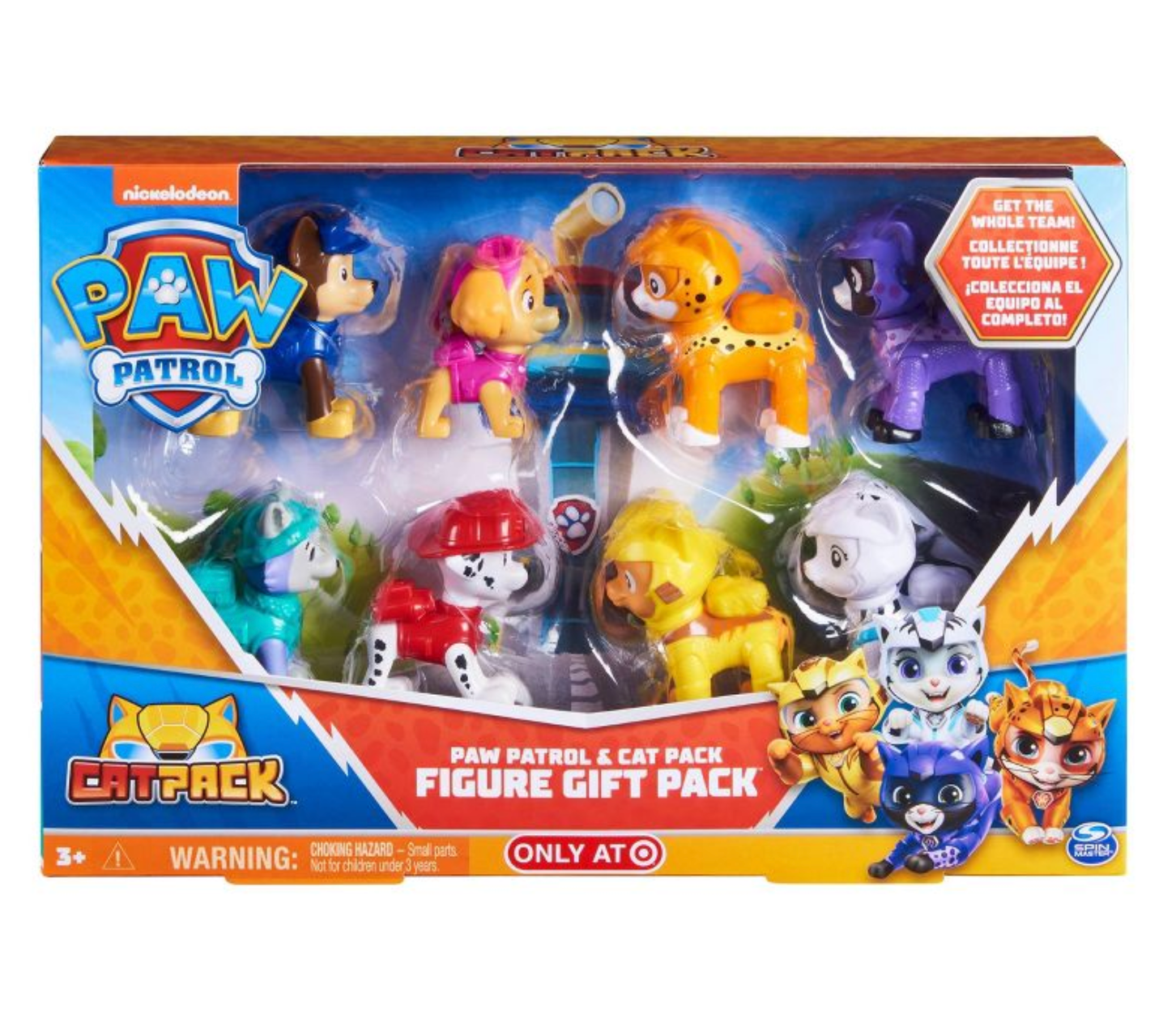 その他 Paw Patrol toys, large special set. Paw Patrol Action Pups & Cat Pack Figure Gift Set with Skye