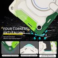 thumbnail image 2 of FJLBDE Case for Xiaomi Redmi Pad 2/Pad 2 SE 9.7 Inch with 360 Kickstand, Shoulder Strap Carrying Protective Cover, Multicolor Green, 2 of 6