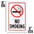 thumbnail image 5 of Brybelly ISGN-006 18 x 12 in. No Smoking Sign, 5 of 5