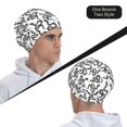 thumbnail image 5 of KLL Hand Drawn Snake Winter Fall Beanie Knit Hats for Men & Women - Warm & Soft Stylish Toboggan Caps for Cold Weather, 5 of 6