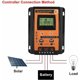 thumbnail image 4 of Para controlador solar MPPT Controlador de carga solar 12V/24V 30A Regulador de batería de panel dual Pantalla de cristal líquido LCD(30A), 4 of 5