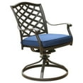 thumbnail image 4 of Round 4 - Person 49" Long Aluminum Dining Set with Cushions, 4 of 4