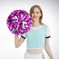 thumbnail image 1 of Hbdhejl Cheerleading à Main Fleurs Colorées Activités Sportives Performance Fournitures de Cheering Rondes Colorées Légères Double Doigt Boucle Design Antidérapant, 1 of 4