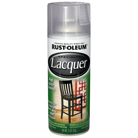 Rust-Oleum Specialty Gloss Lacquer, Clear, 12 Oz.