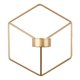 thumbnail image 1 of Candelabro geométrico 3D de estilo nórdico, candelabro de pared de Metal, adornos para decoración del hogar, dorado, 1 of 9