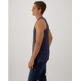 thumbnail image 2 of Hanes Unisex Garment Dyed Cotton Tank Anchor Slate L, 2 of 7