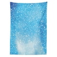 thumbnail image 3 of Ambesonne Constellation Tablecloth Rectangular Table Cover, Astronomy Art, 52"x70", Blue Pale Blue White, 3 of 4