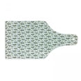 thumbnail image 1 of Ostrich Cutting Board, Exotic Birds in Doodle with Ornamental Funny Wings Zoo Animals Childish Kids, Decorative Tempered Glass Cutting and Serving Board, in 3 Sizes, by Ambesonne, 1 of 2