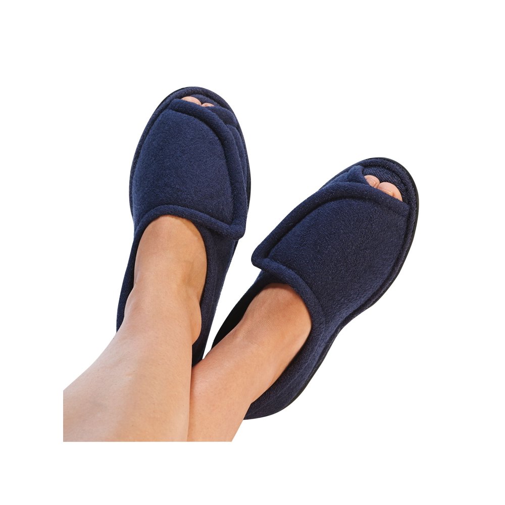 Clinic Shoe Clinic Shoe Women's Terry Cloth Comfort Slippers