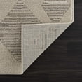 thumbnail image 5 of Hauteloom Casablanca Collection Living Room Bedroom Area Rug - Cozy Moroccan Farmhouse Carpet - Brown, Beige - 9'2" x 12', 5 of 12