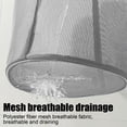 thumbnail image 3 of LWVITH Breathable Mesh Toy Bucket for Beach Pool, Kids Toy Storage Bag with Handle, Mesh Tote for Bathroom Bath Basket, Beach Towel Carry Bag for Ocean Trip, Lightweight Travel Organization, 3 of 8