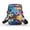 Floral Pattern Multi-Colored, variant on Shoulder Bags Steampunk Crow Gears Red Roses 4.33"x1.97"x7.09" with Shoulder Strap Unisex for Daily Commute or Casual Outings Leakproof