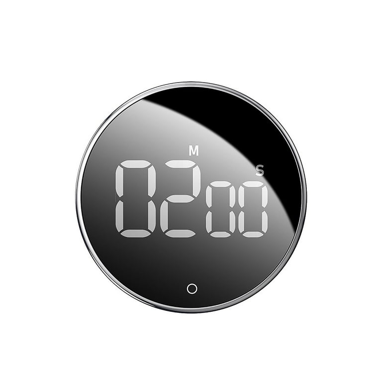 VOCOO Digital Kitchen Timer with Alarm Clock, LED Rechargeable Magnetic Cooking  Timer Stopwatch for Cooking, Classroom, Office 