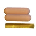 thumbnail image 2 of Toning Bars By Apana Luxe, 6 lb Pair, 3 lbs Each, For Yoga, Walking, Running & Aerobics, Pink, 2 of 2