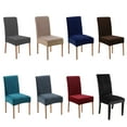 thumbnail image 4 of fastboy 1/2/3 2pcs Tightly Fit Chair Cover With Elastic Belt For Secure Seating Soft Teal 2 pcs 1 Pc, 4 of 6