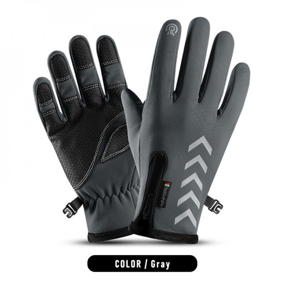 Autumn and Winter Outdoor Gloves Keep Warm high Density Waterproof Fabric PU Material wear-Resistant Anti-Slip Gloves