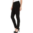thumbnail image 2 of Levi's Women's 711 Skinny Jeans, Soft Black, 32 Short, Soft Black, Size 32 Short, 2 of 3