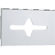 Recessed Stainless Steel Facial Tissue Dispenser, Polished Chrome