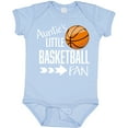 thumbnail image 3 of Inktastic Auntie's Little Basketball Fan Boys or Girls Baby Bodysuit, 3 of 5