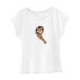 thumbnail image 4 of Camiseta para mujer de verano con cuello redondo para ir de compras, viajes, caminar, uso diario L, 4 of 7