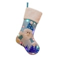 thumbnail image 3 of Faithtur Decorative Christmas Stockings Santa Clause/Snowman Hanging Socks, 3 of 8