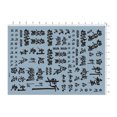 thumbnail image 2 of 1* Japanese Characters Different Scales Model DIY Replacement Kit Stickers for Gundam Decals, 2 of 8