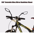 thumbnail image 3 of Indicatespoint Bike Mirrors, 360° Rotatable Bicycle Mirrors for Mountain Bikes, E-Bikes, Road Bikes, With Installation Tools (Left), 3 of 7