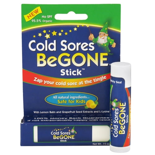 Cold Sores Begone Cold Sore Stick, Safe For Kids 0.15 Oz, 2 Pack