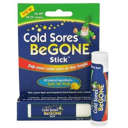Cold Sores Begone Cold Sore Stick, Safe For Kids - 0.15 Oz, 3