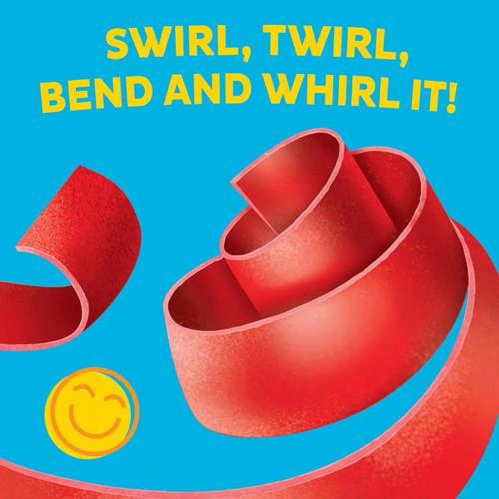 Annies Organic Fruit Tape, Swirly Strawberry, Non-Gmo And Organic Fruit Flavored Snacks, 6 Rolls, 4.5 Oz - Pack of 2