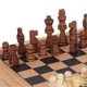 thumbnail image 2 of Wooden Chess Board Game Set Portable Lightweight Wooden Chess and Checkers Set Educational Chess Set for Home School Party, 2 of 4
