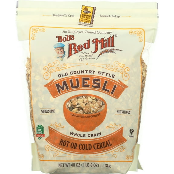 Bob's Red Mill Old Country Muesli Cereal 40 oz Pack of 2