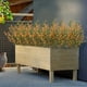 thumbnail image 4 of HWRETIE Plantas colgantes artificiales para exteriores,decoración para bodas y jardines en interiores y exteriores,vegetación mixta con pasto de caballito de mar,lavanda y espiga de trigo, 4 of 7