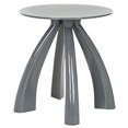 thumbnail image 3 of Safavieh Iridium Iron Stool in Warm Grey, 3 of 4