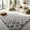 Light Gray, variant on Pentantan 5ft x 8ft Geometric Shag Area Rugs for Living Room, Moroccan Fluffy Bedroom Carpet, Light Gray