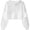C366 White, variant on CONZONE Halloween Womens Sweatshirts Cute Ghost Graphic Crop Sweatshirt for Women Spooky Season Fall Winter Pullover Tops